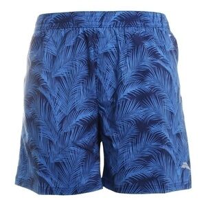 Tommy Bahama Naples Frondly Reminder 6” Hybrid Swim Shorts in Bright Cobalt XXL